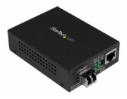 StarTech STARTECH.COM Gigabit Ethernet Fiber Optic Converter Glasfaser Medienkonvertor - 850nm MM LC - 500m - Mit MM SFP Transceiver - Fr 10/100/1000 Netzwerke (MCM1110MMLC) - 2775841