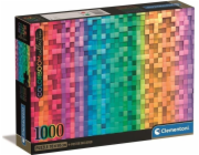 Clementoni Puzzle 1000 dílků Kompaktní Colorboom Pixel