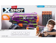 ZURU X-Shot Vystřelovač SKINS FLUX (8 šipek) Crucifer