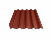 Vlnitý plech Eternit BANGA, 875 x 920 mm, třešňová barva