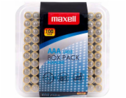 MAXELL Alkalická baterie LR03 AAA 1.5V 100 ks.