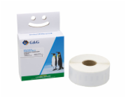 G&G Etiketten 19mm x 51mm sw-ws Komp. m. Dymo 11355/ S0722550