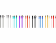 Gembird patch kábel S/FTP Cat. 6A LSZH, 15 m, žltý