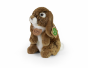 Plyšový králík hnědý stojící 18 cm ECO-FRIENDLY