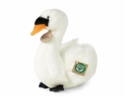 Rappa Plyšový pták labuť sedící 23 cm ECO-FRIENDLY