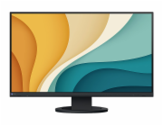 EIZO FlexScan EV2720S-BK - S FlexStand - LED monitor - 27" - 2560 x 1440 WQHD - IPS - 350 cd/m? - 1500:1 - 5 ms - HDMI, DisplayPort, USB-C - reproduktory - černá