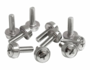 Startech M5 x 12mm - Screws - 100 Pack - M5 Mounting Screws for Server Rack & Cabinet (CABSCREWSM5) - Sada šroubů (balení 100) - pro P/N: RACK-18U-20-WALL-OA, RACK-21U-20-WALL-OA, RACK-24U-20-WALL-OA,