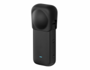 Silikonový ochranný kryt čočky Puluz pro Insta360 X3 (černý)