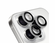 OBAL:ME Ochrana Čoček pro Apple iPhone 15 Pro/15 Pro Max White Titanium