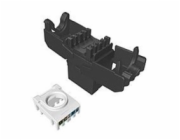 Solarix Samořezný keystone CAT6 UTP SXKJ-6-UTP-RAL-SA, RAL FIT moduly, SECURE CAP, Component Level a 4PPoE certifikace