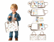 2Kids Toys Senzorická busy kniha Dinosauři 1