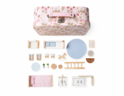 2Kids Toys Domeček pro panenky v kufříku Obývací pokoj