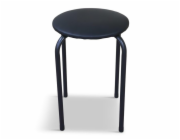 Taburetka Domoletti Demet, černá