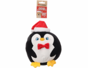 Flamingo Tučňák Bollo Vánoční hračka pro psy 25cm