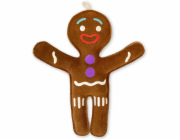 PafDog Pan Perníček Hračka pro psy z kůže a juty 25,5cm