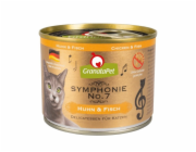 GRANATAPET Symphonie  No.7 Chicken and fish - mokré krmivo pro kočky - 200g