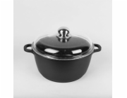 Maestro MR-4624C Hrnec s poklicí 24 cm 4 l Černý