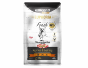 EUPHORIA Fresh Adult Pork with goose XS/S - suché krmivo pro psy - 500g