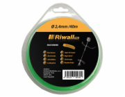 Riwall PRO Žací struna pr. 2,4mm, délka 40m, čtvercový průřez