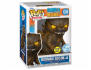 POP! Movies: Burning Godzilla (Godzilla vs. Kong) Special Edition (Glows in The Dark)