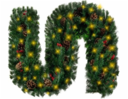 Ruhhy Vánoční osvětlení Vánoční girlanda na stromeček 2,7 m s LED světly Ruhhy 22322