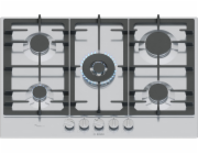 Bosch Plynová varná deska PCQ7A5I90 75 cm nerezová ocel