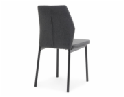 Jídelní židle Domoletti Augusta, černá/šedá