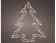 LED dekorace vánoční stromeček V38 cm, 120 LED diod