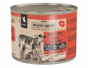 WIEJSKA ZAGRODA Rabbit with veal for kittens - mokré krmivo pro kočky - 200g