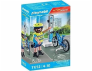 Playmobil Akční hrdinové 71732 Policejní motorkářská hlídka