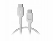 Green Cell Kabel USB-C-USB-C PowerStream 100W opletený 0,3 m bílý