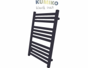 Hydroland koupelnový radiátor KUMIKO DOME RADIATOR 950X540 MAT černá 429W // GRL-G/K-950X540-CZ
