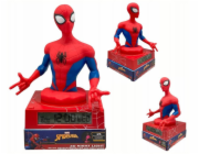Kids Euroswan 3D lampa s budíkem Spider-Man