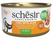 SCHESIR Complements Tuna with aloe in jelly - mokré krmivo pro kočky - 70g