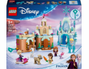 LEGO DISNEY 43278 Miniaturní zámek v Arendelle a ledový palác Elzy