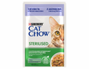 PURINA NESTLE PURINA Cat Chow Sterilised with lamb and green beans in sauce - mokré krmivo pro kočky - 26x85g (20 + 6 GRATIS)