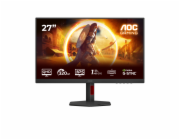 AOC LCD herní Q27G4SRU 27" IPS/2560x1440@300Hz/0,3ms/400cd/2xHDMI/DP/2xUSB/Repro/Pivot/HAS/VESA
