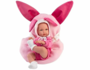 Llorens 63506 Vinyl panenka pro miminko 35 cm Bimba