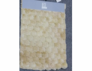 Pléd Domoletti Flakes, světle šedý, 150 cm x 200 cm