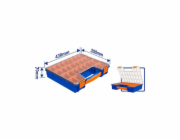 Wadfow Organizér plastový 430x350x70mm 16.5"