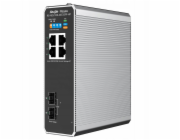 Ruijie Networks RG-NIS2100 Managed L2 Gigabit Ethernet (10/100/1000) Power over Ethernet (PoE) Black, Stainless steel