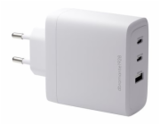 dbramante1928 re-charge - Síťový adaptér - 100 Watt - 3 výstupní konektory (2 x USB-C, USB) - bílá