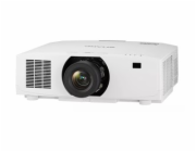 NEC V801U - 3LCD projektor - 3D - 8000 ANSI lumens - WUXGA (1920 x 1200) - 16:10 - standard throw zoom lens - LAN - bílá