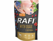 DOLINA NOTECI Rafi with quail - vlhké krmivo pro psy - 500g