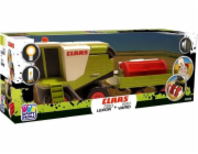 MALIK Sklízecí mlátička Claas s přívěsem Happy People