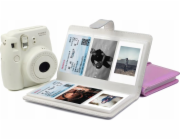 Instantní fotoalbum LoveInstant 96dílné pro FujiFilm INSTAX / Polaroid - stříbrné bleskové