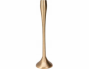 Home Styling Collection Kolekce bytového stylingu Zlatý svícen na jednu svíčku, 8,5 x 31 cm