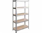 Funfit Kovová úložná police 180x90x40 cm