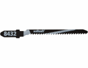 Wolfcraft Pilové plátky HCS, T-stopka, měkké dřevo, zakřivený řez, 2 ks, 8432000