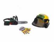 Klein Sada dřevorubců s pilou, štítem a rukavicemi